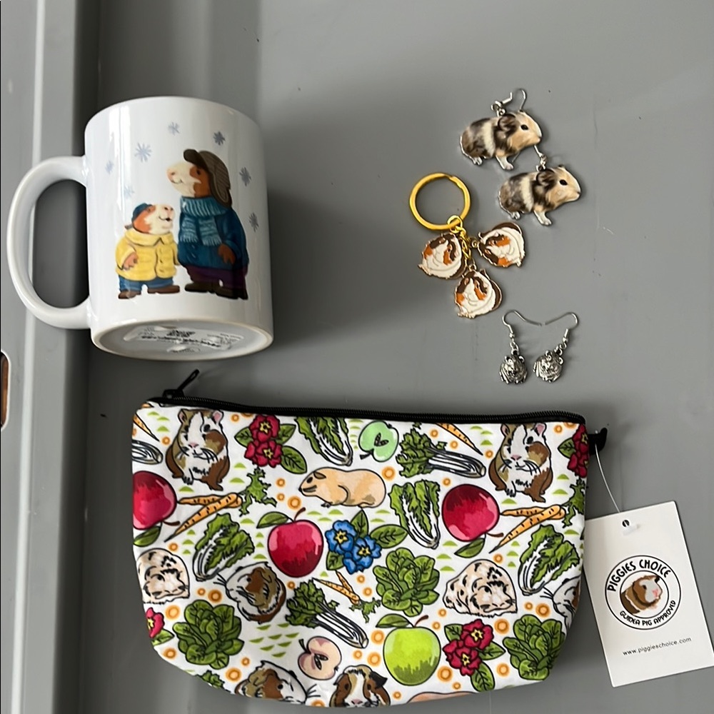 Bundle of guinea pig accessories